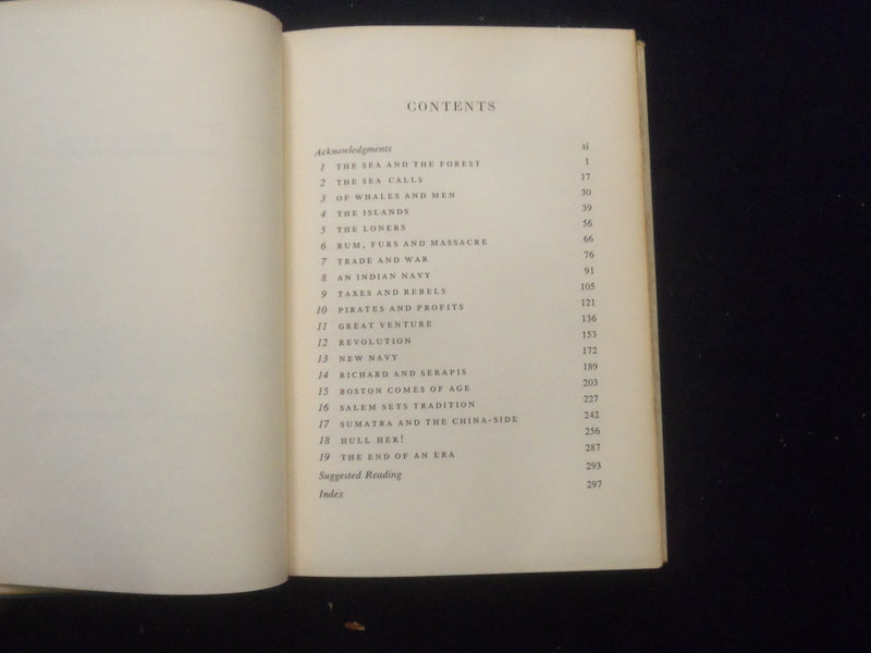 1964 THE SEAFARERS - MARITIME AMERICA HARDCOVER BOOK BY ROBERT CARSE - KD 8324