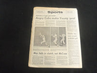1969 JULY 9 CHICAGO AMERICAN TODAY NEWSPAPER -PREVIEW OF MOON LANDING - NP 5835