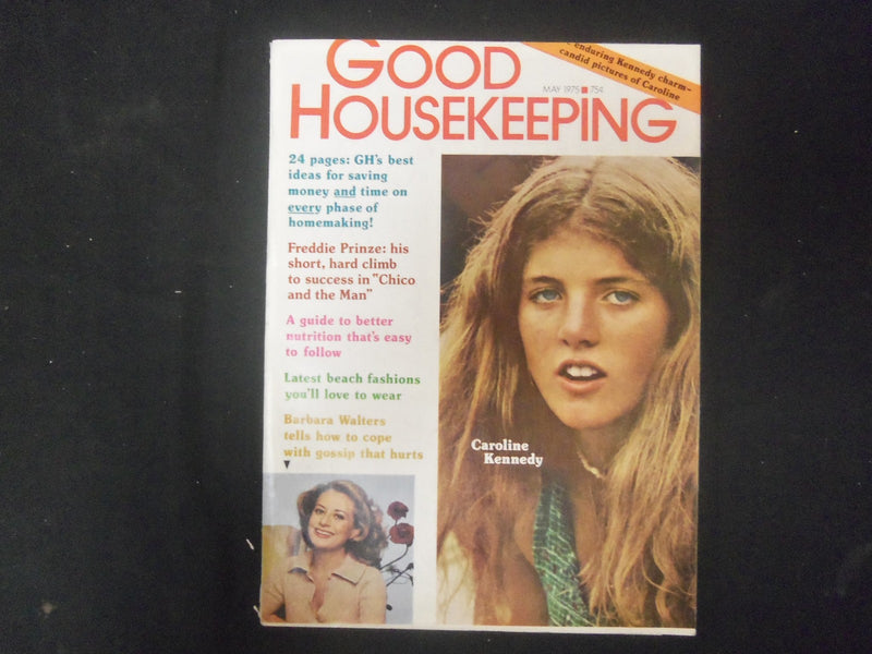 1975 MAY GOOD HOUSEKEEPING MAGAZINE - CAROLINE KENNEDY COVER - ST 4580
