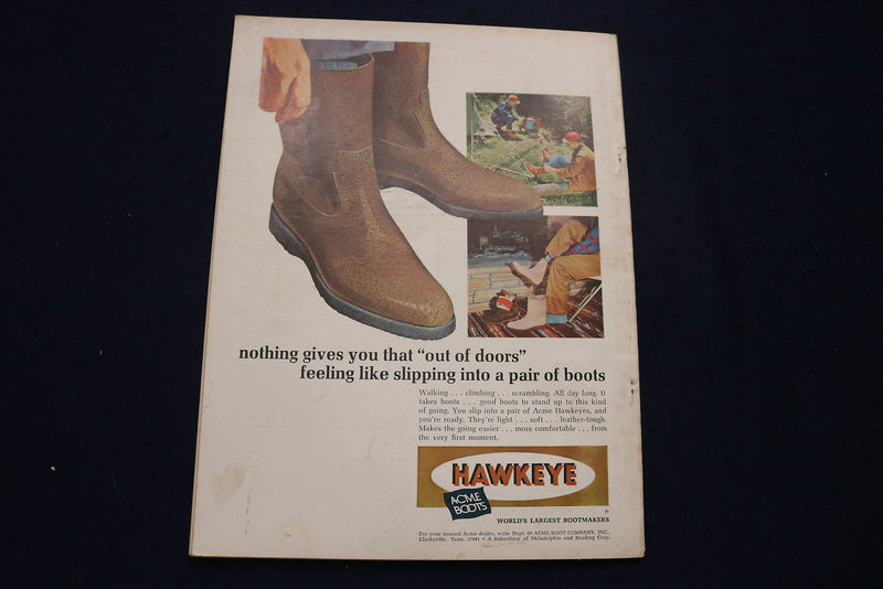 1965 NOVEMBER OUTDOOR LIFE MAGAZINE - ILLUSTRATED COVER, STORIES, PHOTOS- E 9010