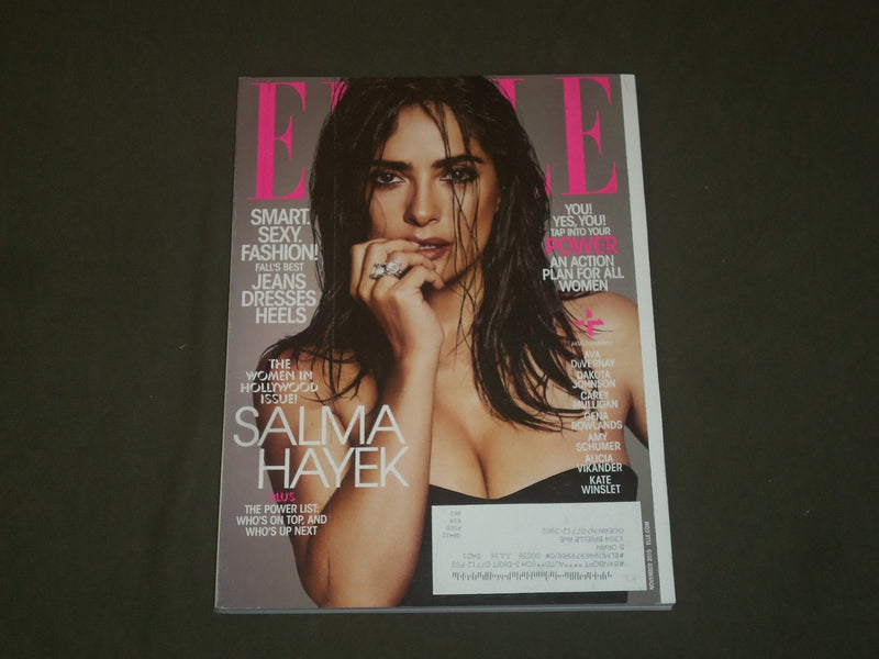 2015 NOVEMBER ELLE MAGAZINE - SELMA HAYEK COVER - B 1812