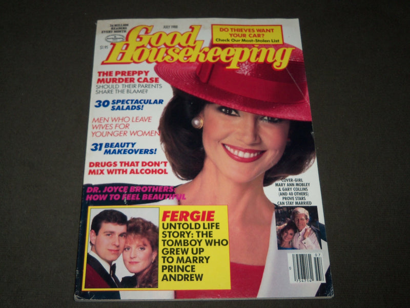 1988 JULY GOOD HOUSEKEEPING MAGAZINE - MARY ANN MOBLEY COVER - B 2769