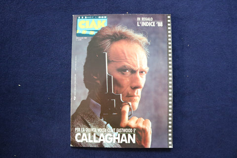 1989 JANUARY CIAK MAGAZINE - CLINT EASTWOOD COVER - ITALIAN - E 17460