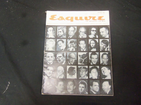 1964 JANUARY ESQUIRE MAGAZINE - 3RD ANNUAL DUBIOUS ACHIEVEMENT AWARDS - ST 2635