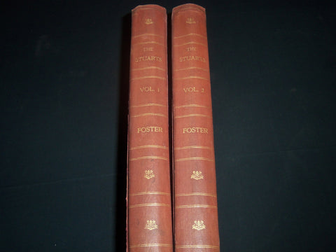 1902 THE STUARTS BEING ILLUSTRATIONS OF PERSONAL HISTORY VOLUME 1 & 2 - Z 148