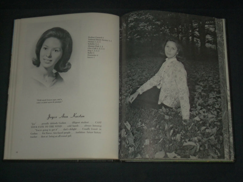 1966 BROADLEAN OUR LADY OF THE BLESSED SACRAMENT SCHOOL YEARBOOK - YB 1675