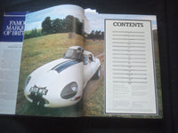 1984 FAMOUS MARQUES OF BRITAIN HARDCOVER BOOK BY JONATHAN WOOD - R 737B