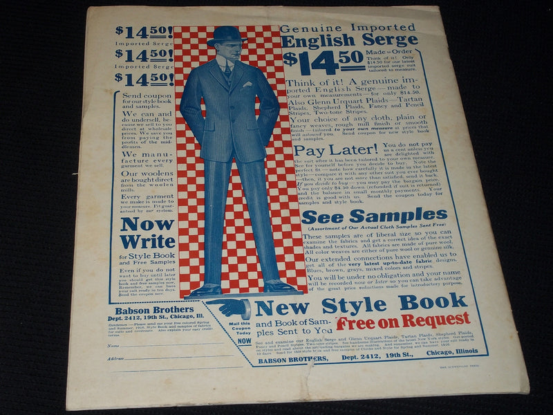 1916 FEBRUARY 17 LESLIE'S ILLUSTRATED MAGAZINE - THE CAMERA COVER - E 5557