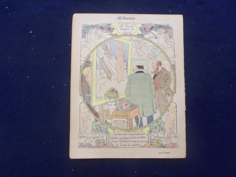 1908 FEB 1 LE SOURIRE MAGAZINE - ILLUSTRATED COMEDY - FRENCH TEXT - SP 4867F