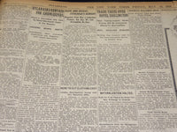1920 MAY 14 NEW YORK TIMES - WILSON REBUKES CONGRESS IN VETO - NT 8676