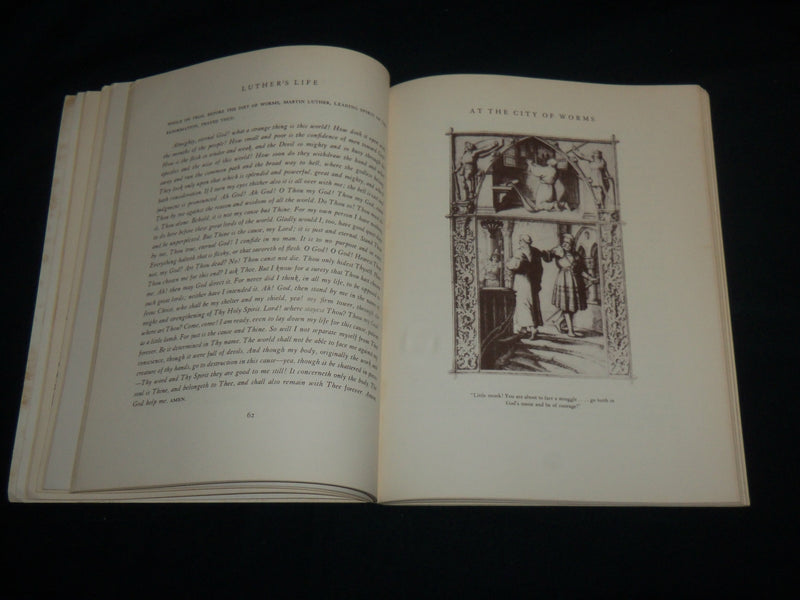 1941 LUTHER'S LIFE SOFTCOVER BOOK BY INGEBORG STOLEE - R 706N