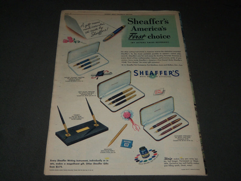1949 MAY 1 SUNDAY NEWS NEW YORK'S PICTURE MAGAZINE - PEEKSKILL NY - J 2958