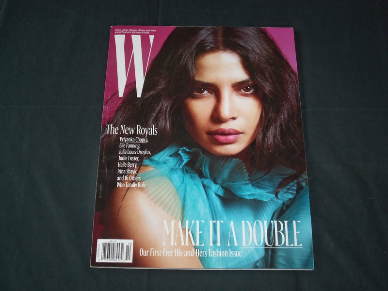 2016 OCTOBER W MAGAZINE - PRIYANKA CHOPRA COVER- RC 1387