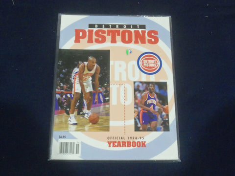 1994-1995 DETROIT PISTONS YEARBOOK - ST 5346H