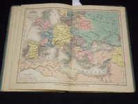 1842 PETIT ATLAS DE GEOGRAPHIE DU MOYEN AGE FRENCH ATLAS - GREAT MAPS - KD 7973