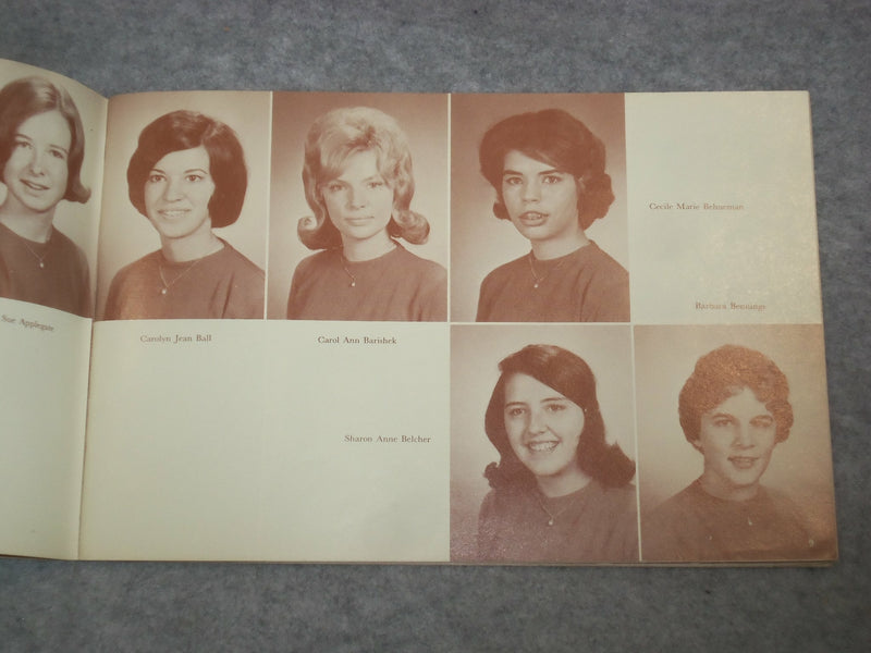 1965 CARITAS ELIZABETH SETON HIGH SCHOOL YEARBOOK - BLADENSBURG, MD - YB 2011