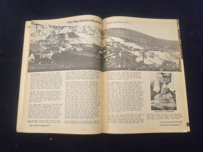 1979 JUNE CAPE BRETON'S MAGAZINE- HISTORY & FUTURE OF CAPE BRETON ISLAND- B 439U