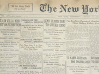 1916 JANUARY 19 NEW YORK TIMES - SEND ULTIMATUM TO GREEK KING - NT 9072