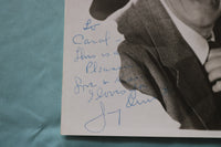 JIMMY DURANTE 8X10 AUTOGRAPHED PHOTOS - LOT OF 2 - K 3328