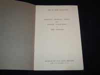 1939 ART IN NEW ENGLAND PAINTINGS DRAWINGS PRINTS CATALOGUE - J 9027