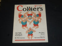 1935 AUG 17 COLLIER'S MAGAZINE - GREAT ILLUSTRATIONS, ARTICLES & ADS - SP 8230
