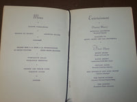 1952 OCTOBER CHICAGO TYPOGRAPHICAL UNION ANNIVERSARY DINNER PROGRAM - J 3495