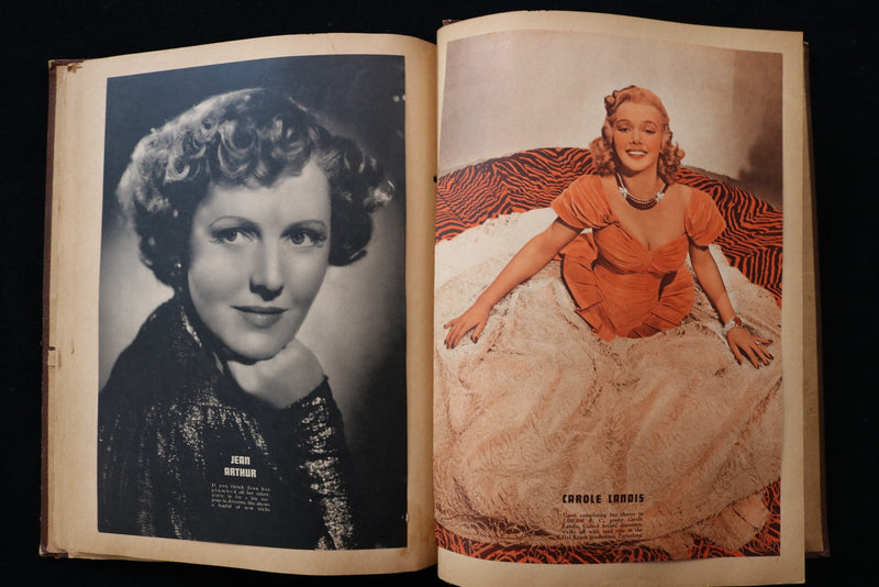 1930'S MOVIE STARS SCRAPBOOK - BETTE DAVIS - GARY COOPER - E 24876