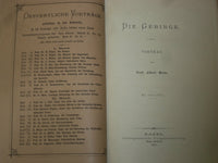 1881 DIE GEBIRGE - VORTRAG VON PROF. ALBERT HEIM - GERMAN TEXT - J 4895