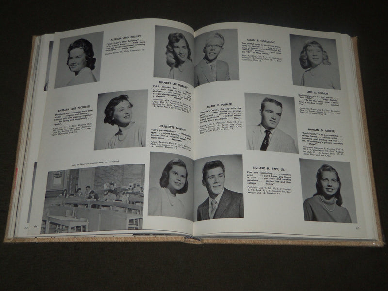 1959 EMBERS WAYNE TOWNSHIP HIGH SCHOOL YEARBOOK - WAYNE NEW JERSEY - YB 1407