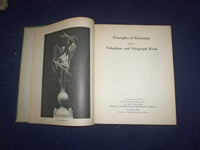 1941 PRINCIPLES OF ELECTRICITY - 1938 EDITION - HARDCOVER BOOK- KD 8164
