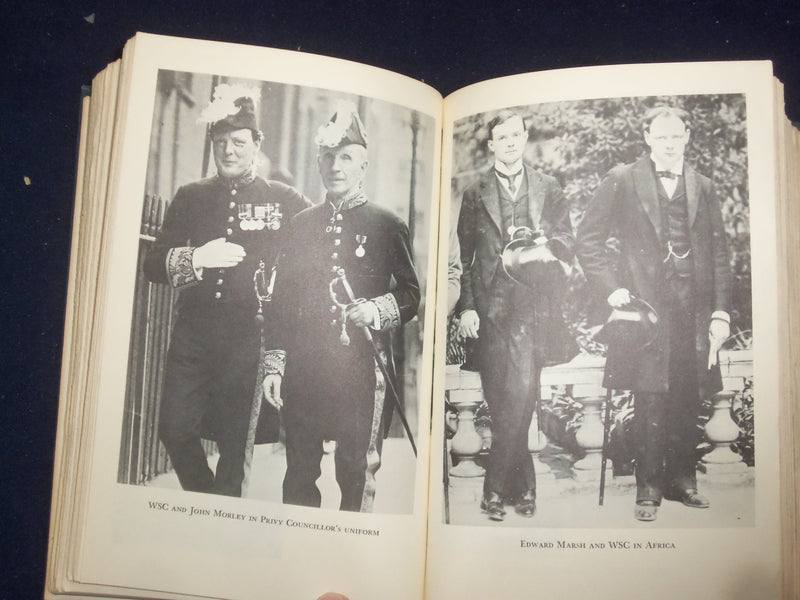 1966-67 WINSTON CHURCHILL HARDCOVER BOOKS-VOLS I & II-RANDOLPH CHURCHILL-KD 8766