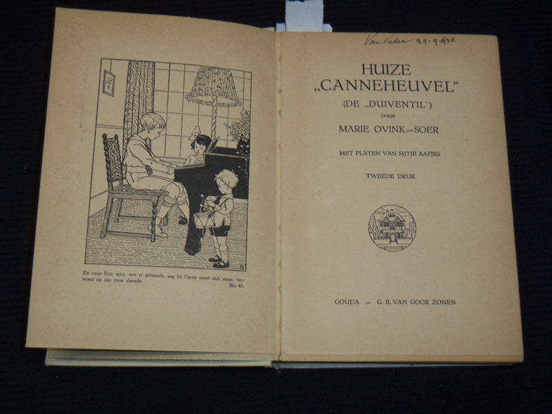 1930'S CANNEHEUVELTJES - SERIE- MARIE OVINK -SOER DUTCH BOOKS LOT OF 5- KD 4503A
