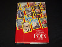 1947-1983 NATIONAL GEOGRAPHIC INDEX HARDCOVER BOOK PUBLISHED IN 1984 - R 701J