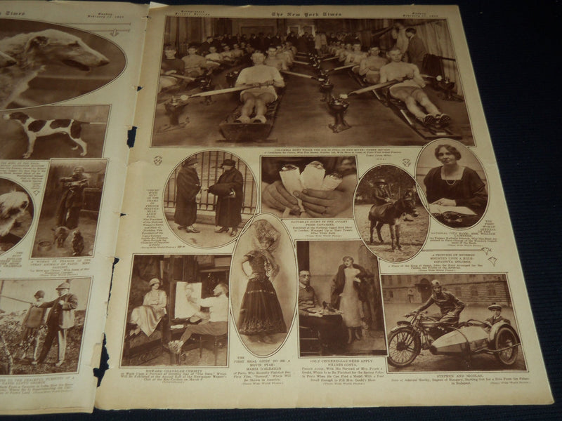 1925 FEBRUARY 22 NEW YORK TIMES PICTURE SECTION - JERITZA BRYAN - NT 9498