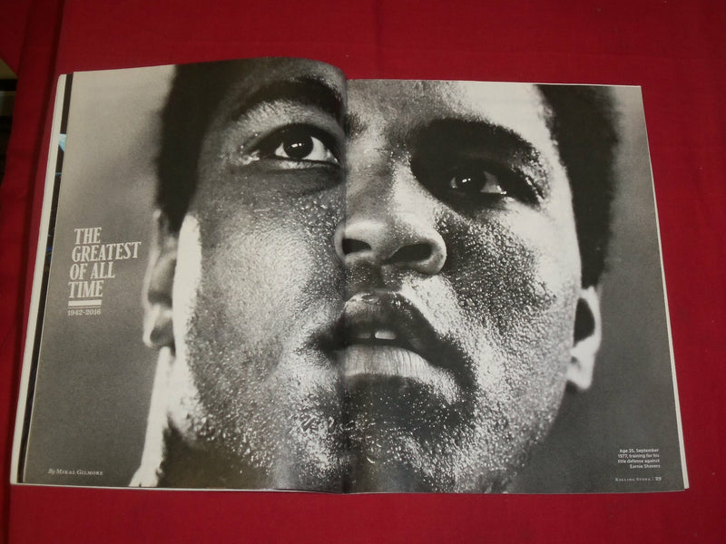 2016 JULY 1 ROLLING STONE MAGAZINE - MUHAMMAD ALI 1942-2016 COVER - B 6128