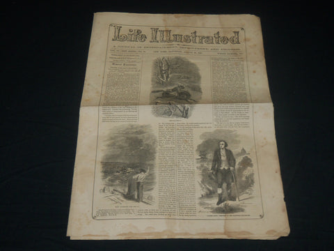 1857 AUGUST 29 LIFE ILLUSTRATED NEWSPAPER - PETER PARLEY'S STORIES - NP 4788