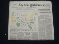 2021 APRIL 27 NEW YORK TIMES - U.S. TO SEND 60 MILLION VACCINE DOSES ABROAD