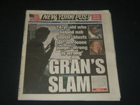 2020 JUNE 14 NEW YORK POST NEWSPAPER - 74-YR-OLD WHO HELPED NAB LOOTER BLASTS