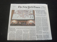 2022 JULY 22 NEW YORK TIMES -WITNESSES DETAIL TRUMP'S REFUSAL TO STOP JAN. 6 MOB