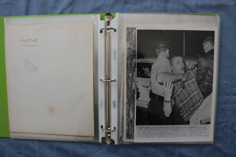 1920'S-1970'S ORIGINAL NEWS PHOTOS ALBUM - 35 PHOTOS - #107