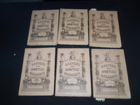 1888 HARPER'S MONTHLY MAGAZINE LOT 11 ISSUES- NICE ILLUSTRATIONS & ADS - WR 1418