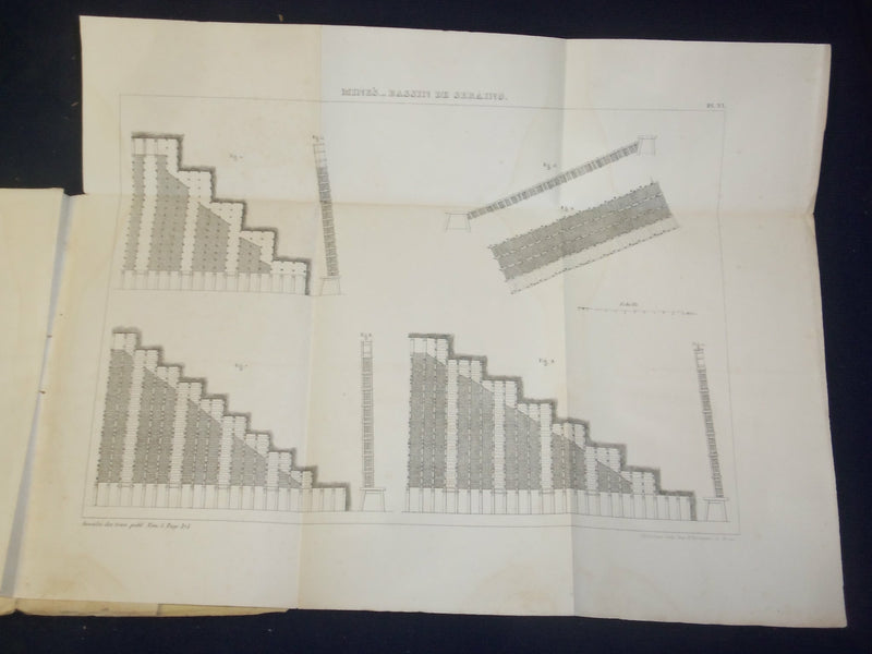 1846 PROGRES DANS L'ART D'EXPLOITER LA HOUILLE - FRENCH TEXT - J 4360