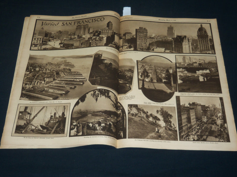 1926 MARCH 17 PROGRESSIVE CALIFORNIA IN ROTOGRAVURE - 3 SECTIONS - NP 5112