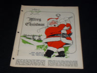1966 DECEMBER 16 GOLF WORLD MAGAZINE - MERRY CHRISTMAS FRONT COVER - E 7307