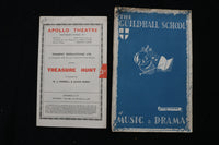 1947-1949 LONDON THEATRE PROGRAMS - LOT OF 22 - K 1822