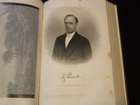 1861 THE LADIES' REPOSITORY MAGAZINE BOUND VOLUME - NICE ENGRAVINGS - KD 7880