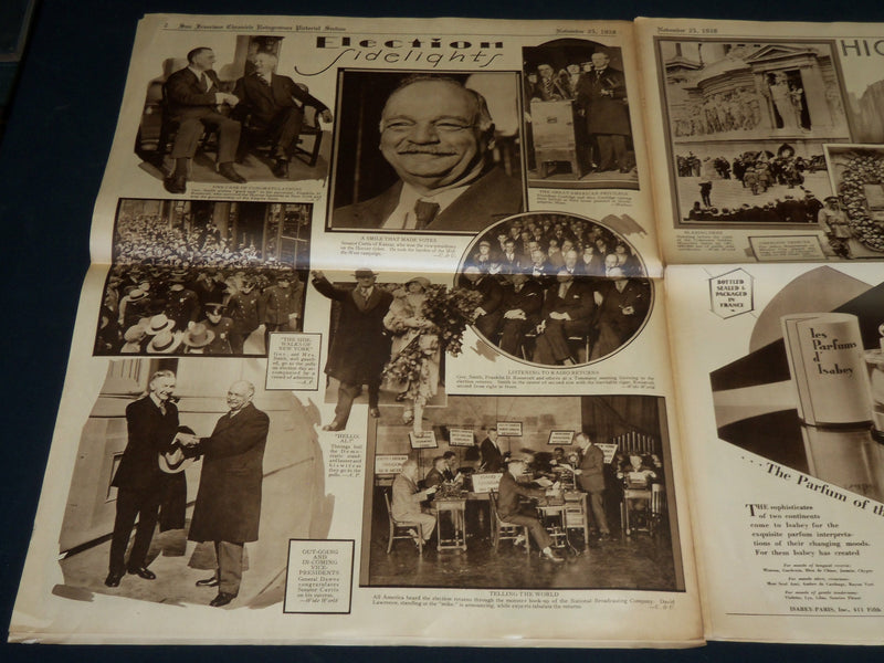 1928 NOVEMBER 25 SAN FRANCISCO CHRONICLE ROTO SECTION - FOOTBALL - NP 5108