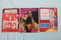 1940'S-1970'S CIRCUS PROGRAMS AND MAGAZINES - LOT OF 39 - O 3727
