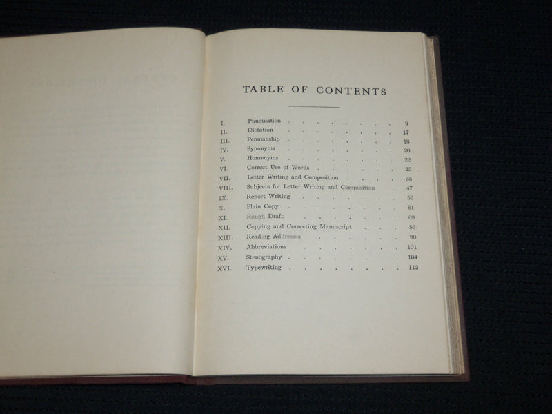 1928 A CIVIL SERVICE MANUAL BY JOSEPH A. EWART - VOLUME 20 - BOSTON - KD 7429