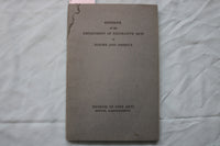 1928 DECORATIVE ARTS OF EUROPE AND AMERICA HANDBOOK - SOFTCOVER - K 2489